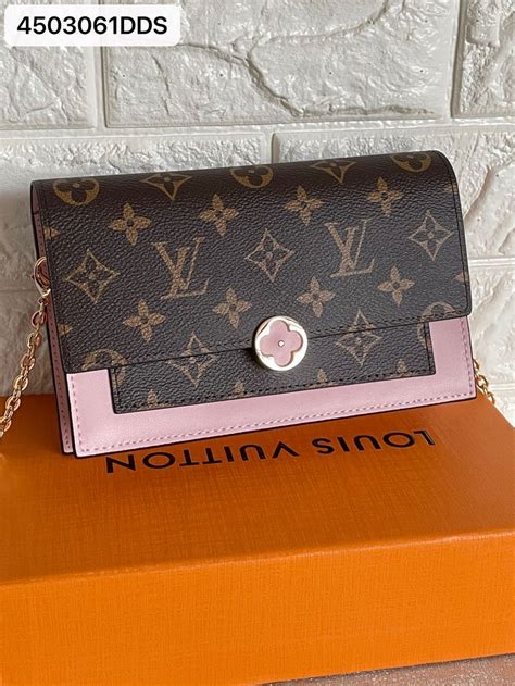 lv wallet on chain review|louis vuitton flore chain wallet.